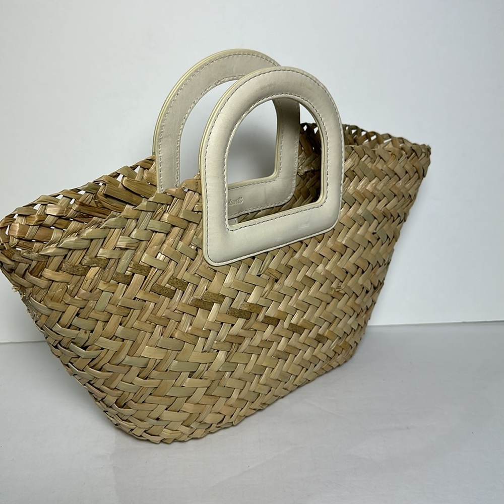 Madewell Mini Woven Seagrass Crossbody Basket Bag - Picture 5 of 8